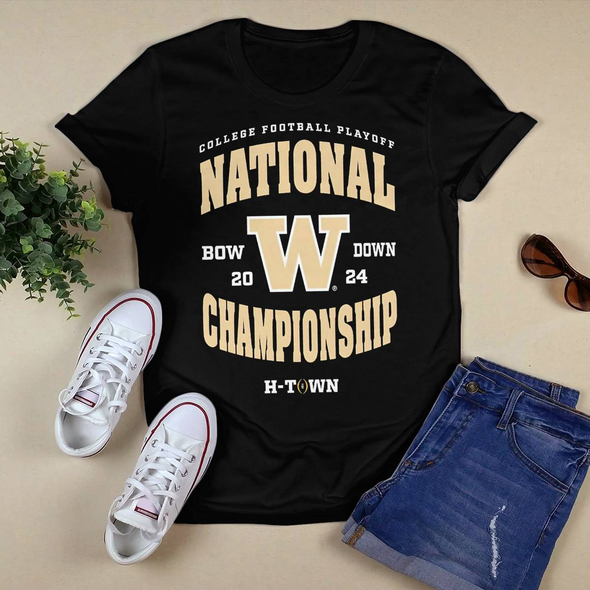 Huskies 2024 College Football Playoff National Championship H Town Shirt Huskies 2024 College Football Playoff National Championship H Town Shirt