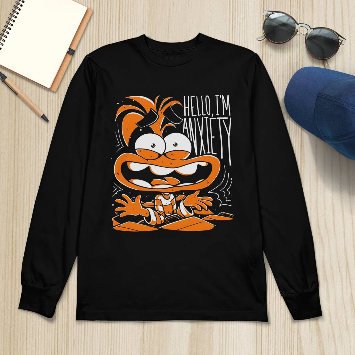 Inside Out Hello I’m Anxiety Cartoon Shirt Inside Out Hello I’m Anxiety Cartoon Shirt