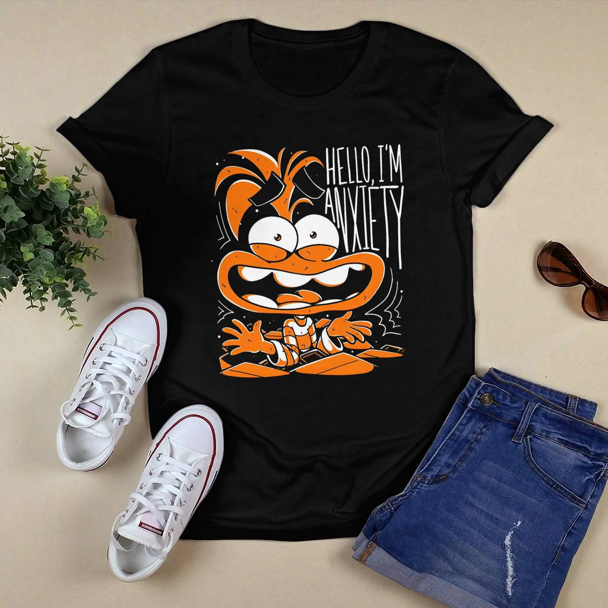 Inside Out Hello I’m Anxiety Cartoon Shirt Inside Out Hello I’m Anxiety Cartoon Shirt