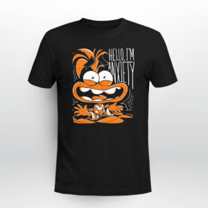 Inside Out Hello I’m Anxiety Cartoon Shirt