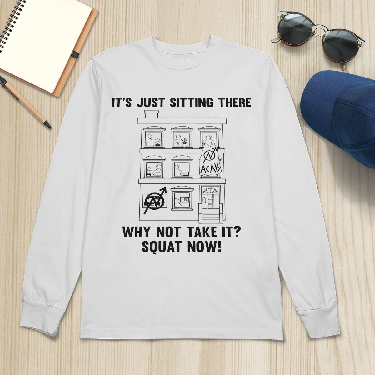 It’s Just Sitting There Why Not Take It Squat Now Shirt It’s Just Sitting There Why Not Take It Squat Now Shirt