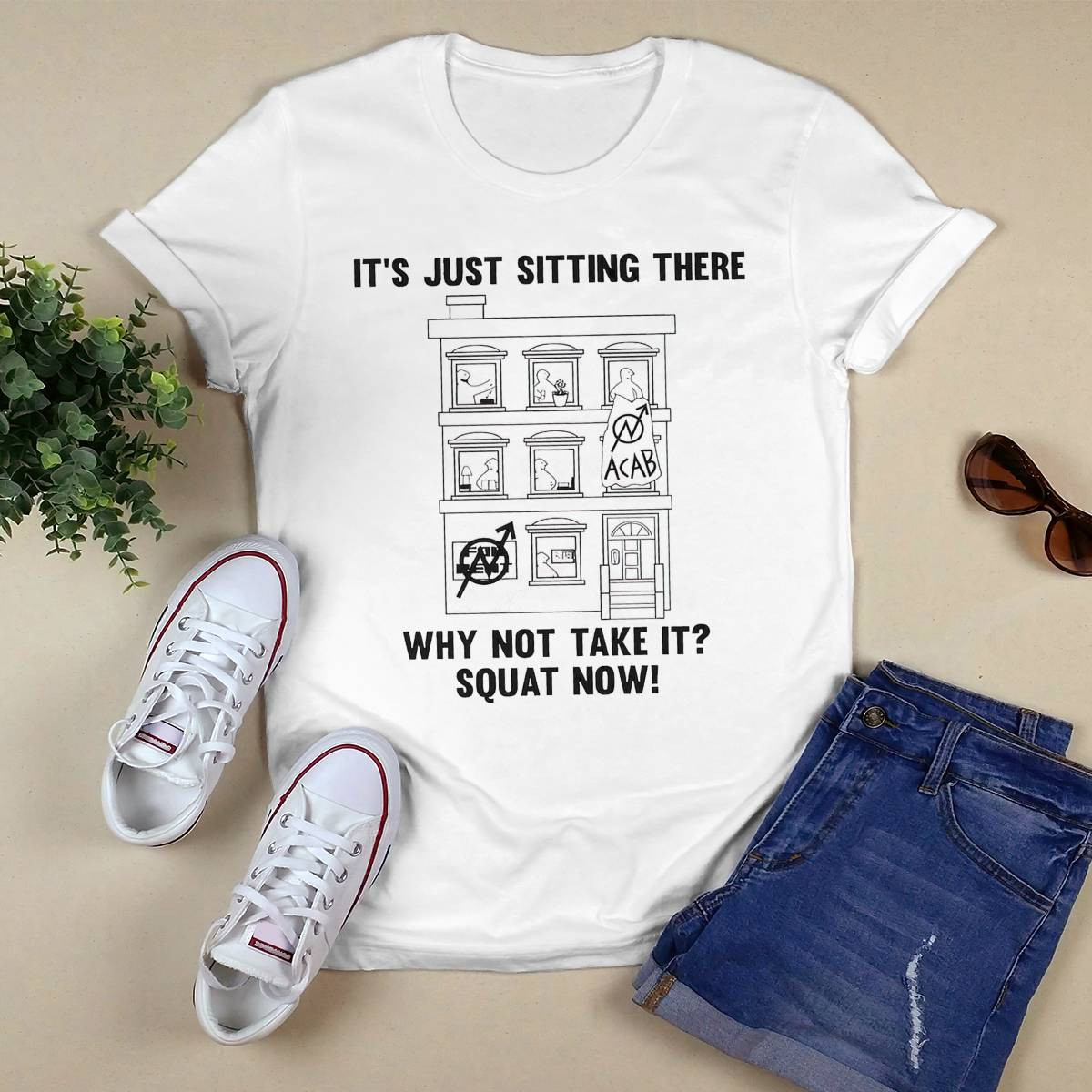 It’s Just Sitting There Why Not Take It Squat Now Shirt It’s Just Sitting There Why Not Take It Squat Now Shirt