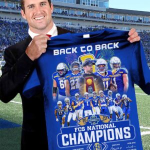 Jackrabbits Back To Back FCS National Champions 2023 Shirt