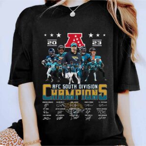 Jaguars AFC South Division Champions 2023 Shirt Jaguars AFC South Division Champions 2023 Shirt