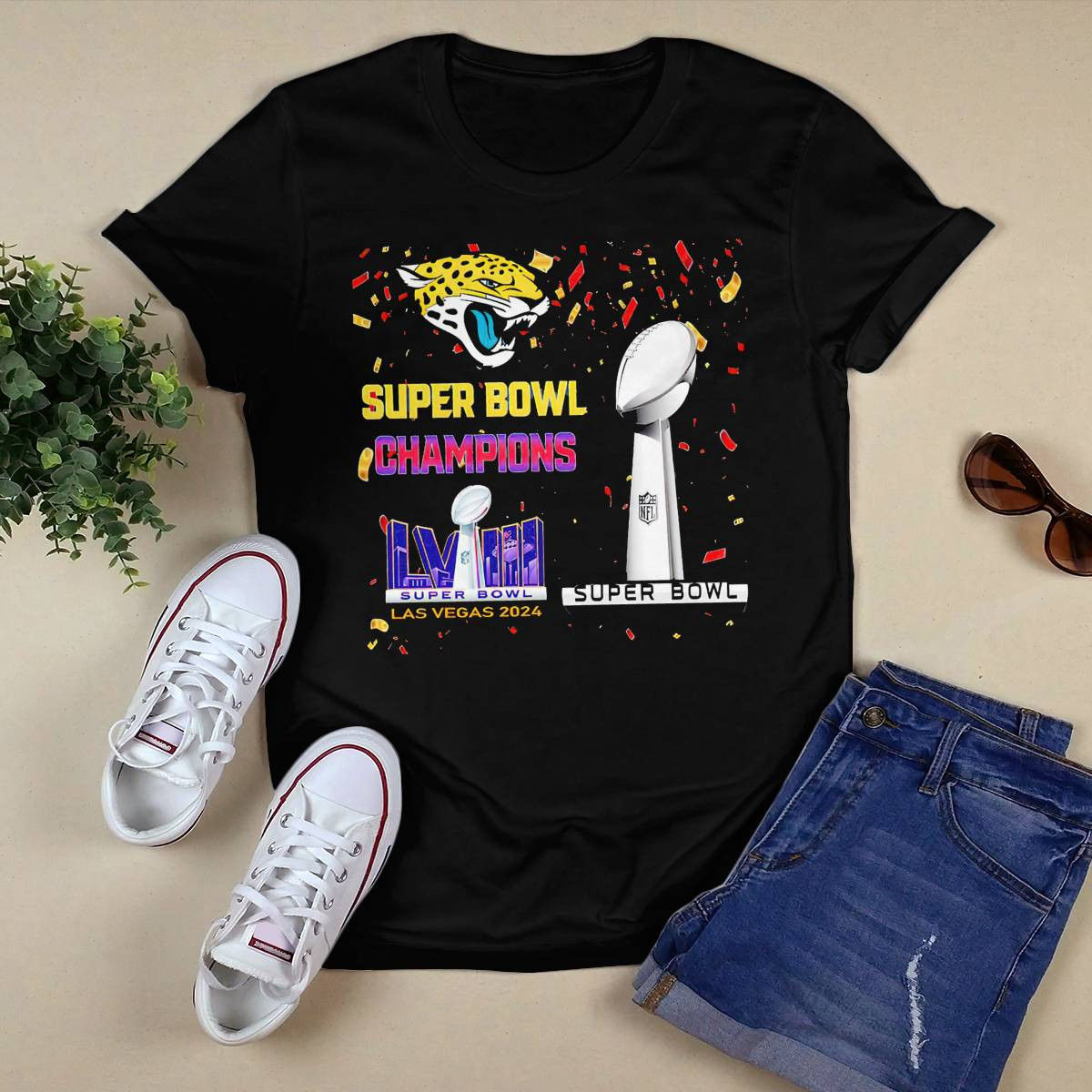 Jaguars Super Bowl Champions LVIII Las Vegas 2024 Shirt Jaguars Super Bowl Champions LVIII Las Vegas 2024 Shirt
