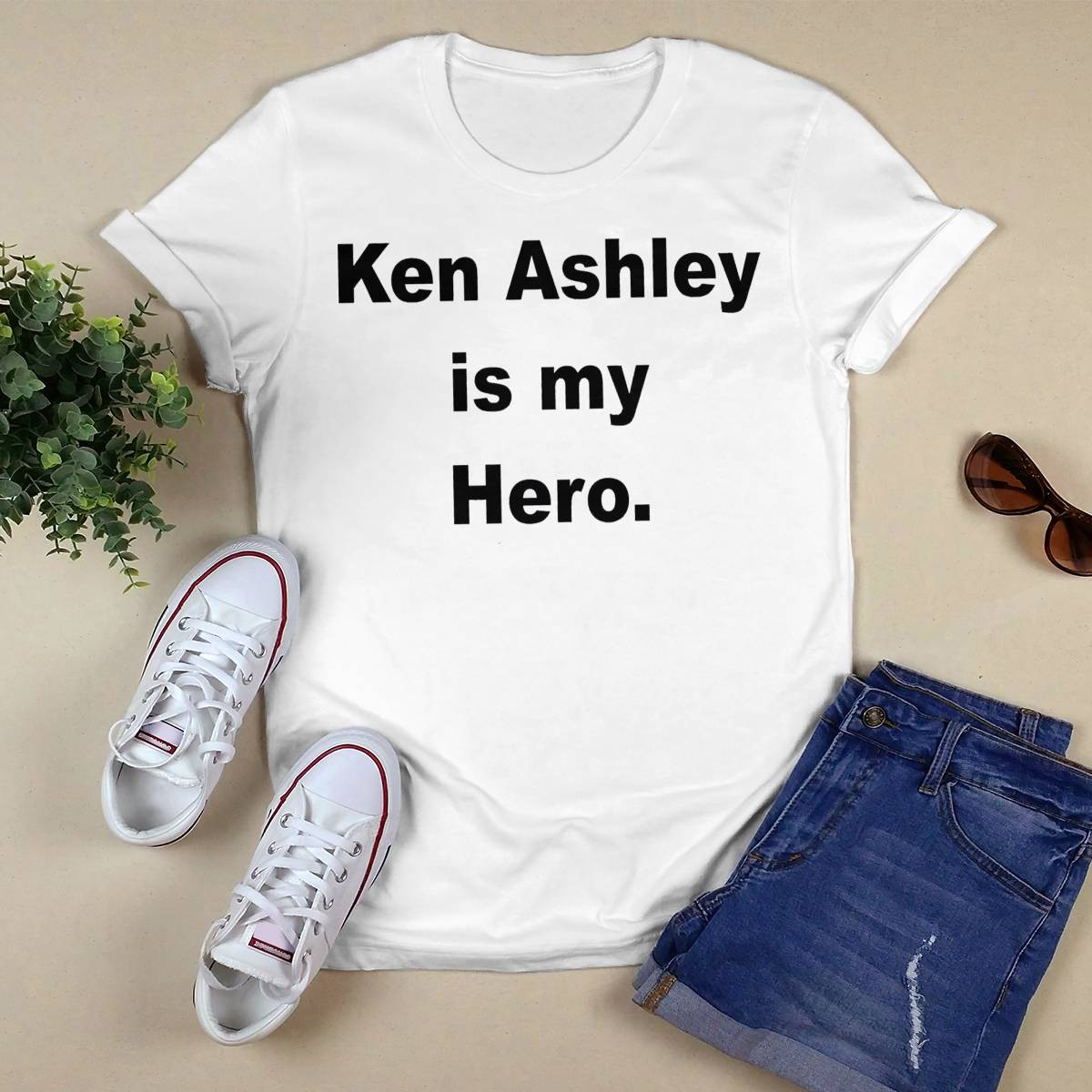 Ken Ashley Is My Hero Shirt Ken Ashley Is My Hero Shirt