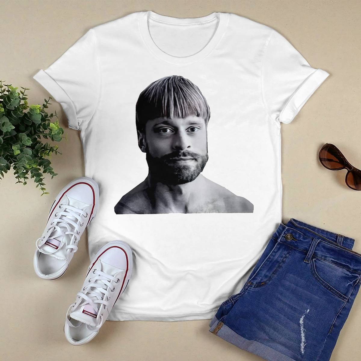 Kraken Adam Larsson With Bowl Cut Hairstyle Funny Shirt Kraken Adam Larsson With Bowl Cut Hairstyle Funny Shirt