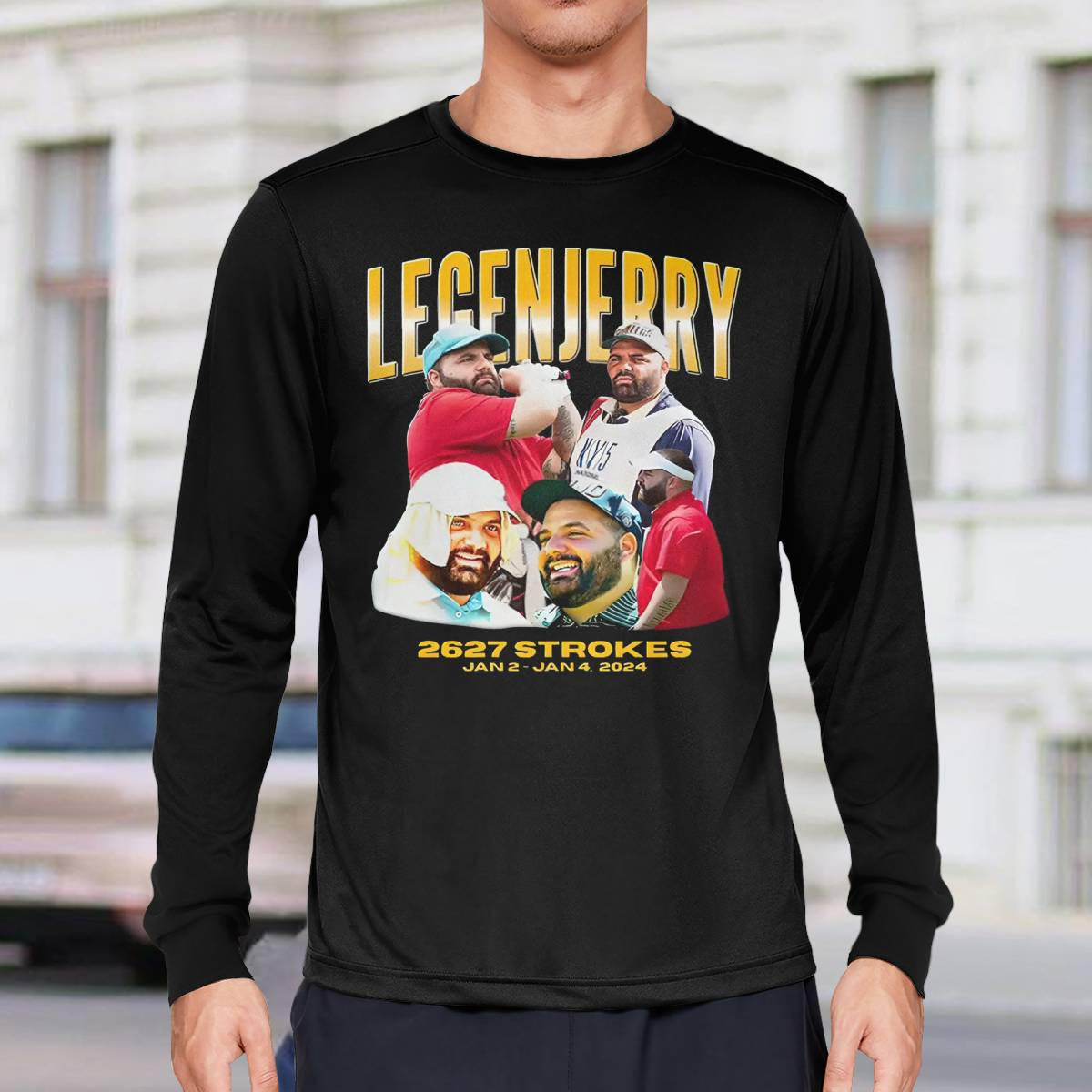 Legenjerry 2627 Strokes 1 Hole in One Shirt Legenjerry 2627 Strokes 1 Hole in One Shirt