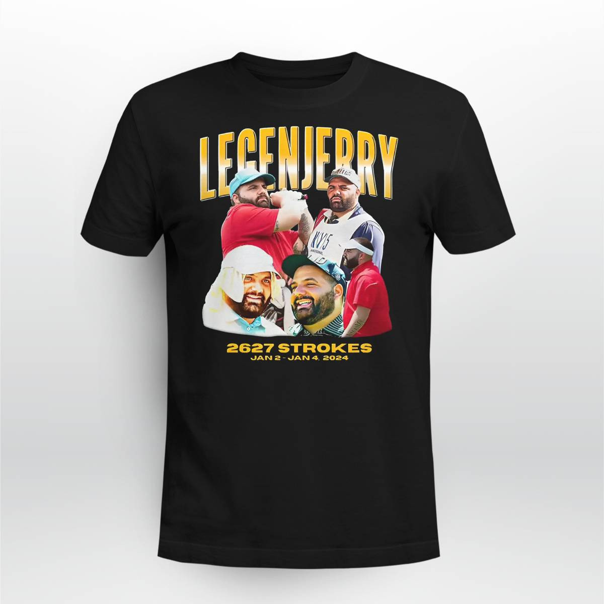 Legenjerry 2627 Strokes 1 Hole in One Shirt Legenjerry 2627 Strokes 1 Hole in One Shirt