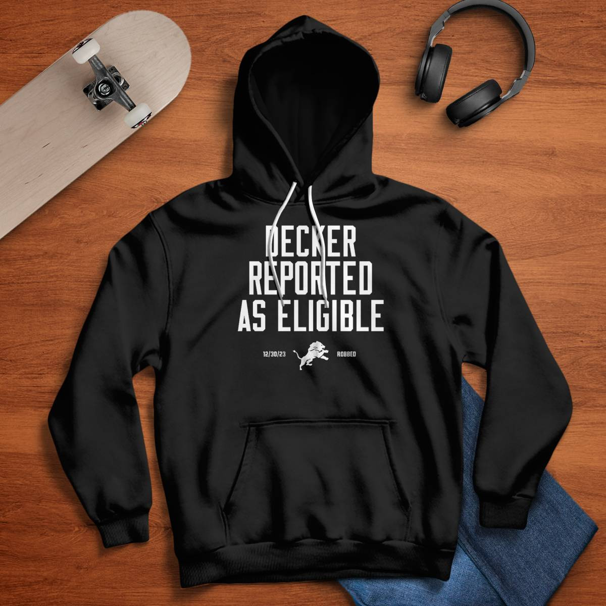Lions Decker Reported As Eligible Shirt Lions Decker Reported As Eligible Shirt