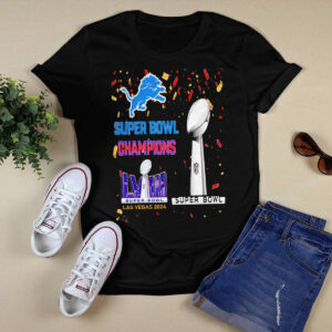 Lions Super Bowl Champions LVIII Las Vegas 2024 Shirt 3 Lions Super Bowl Champions LVIII Las Vegas 2024 Shirt