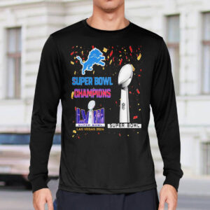 Lions Super Bowl Champions LVIII Las Vegas 2024 Shirt 2 Lions Super Bowl Champions LVIII Las Vegas 2024 Shirt