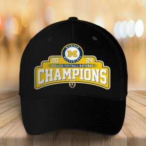 Michigan 2024 College Football National Champions Hat Cap