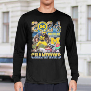 Michigan Beat Alabama 2024 Rose Bowl Champions Shirt