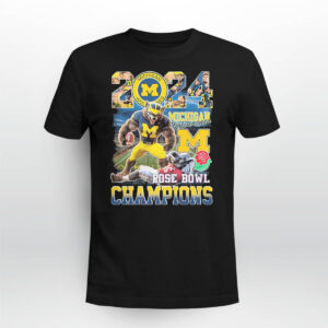 Michigan Beat Alabama 2024 Rose Bowl Champions Shirt