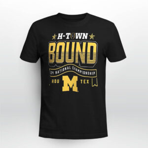 Michigan Wolverines CFP 2024 National Championship Game Shirt
