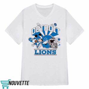 Mickey Detroit Lions Shirt