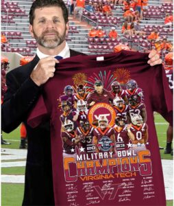 Military Bowl Champions Virginia Tech 2023 Shirt Military Bowl Champions Virginia Tech 2023 Shirt