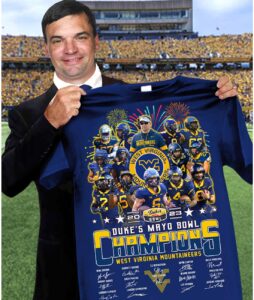 Mountaineers Duke’s Mayo Bowl Champions 2023 Shirt
