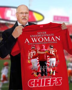 Never Underestimate A Woman Who Understands Football And Loves Chiefs Shirt Never Underestimate A Woman Who Understands Football And Loves Chiefs Shirt