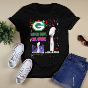 Packers Super Bowl Champions LVIII Las Vegas 2024 Shirt45
