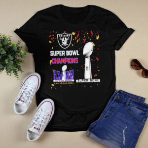 Raiders Super Bowl Champions LVIII Las Vegas 2024 Shirt3