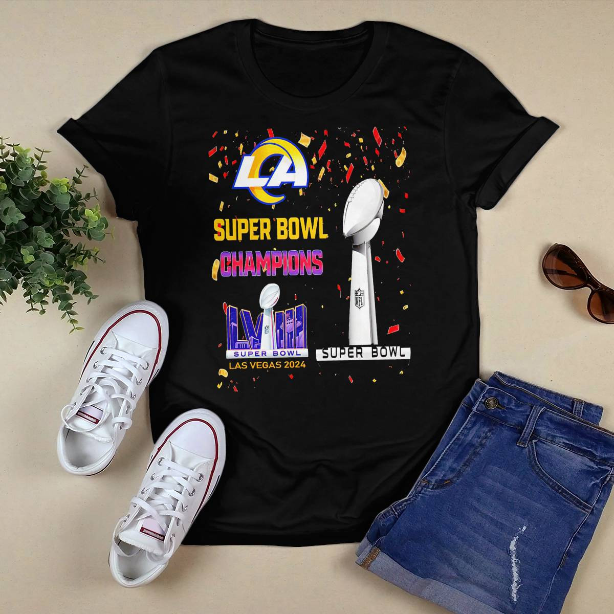 Rams Super Bowl Champions LVIII Las Vegas 2024 Shirt Rams Super Bowl Champions LVIII Las Vegas 2024 Shirt