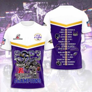 Ravens AFC North Division Champions 2023 Shirt