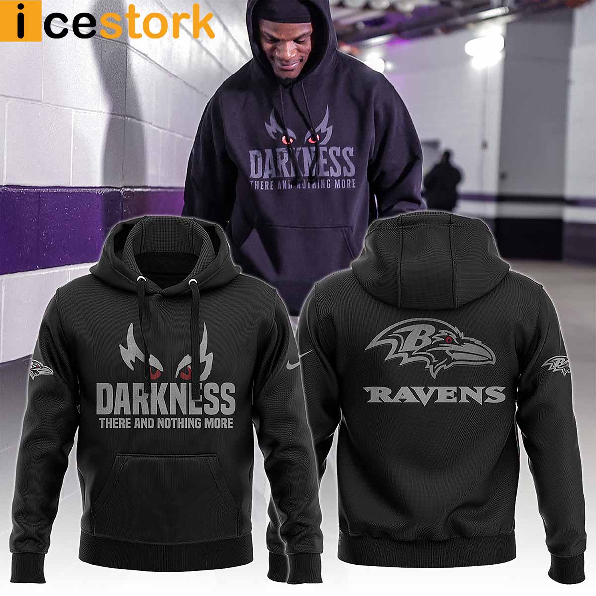 Ravens Darkness There And Nothing More Hoodie Ravens Darkness There And Nothing More 3D Hoodie