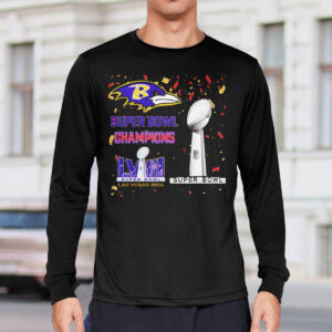 Ravens Super Bowl Champions LVIII Las Vegas 2024 Shirt