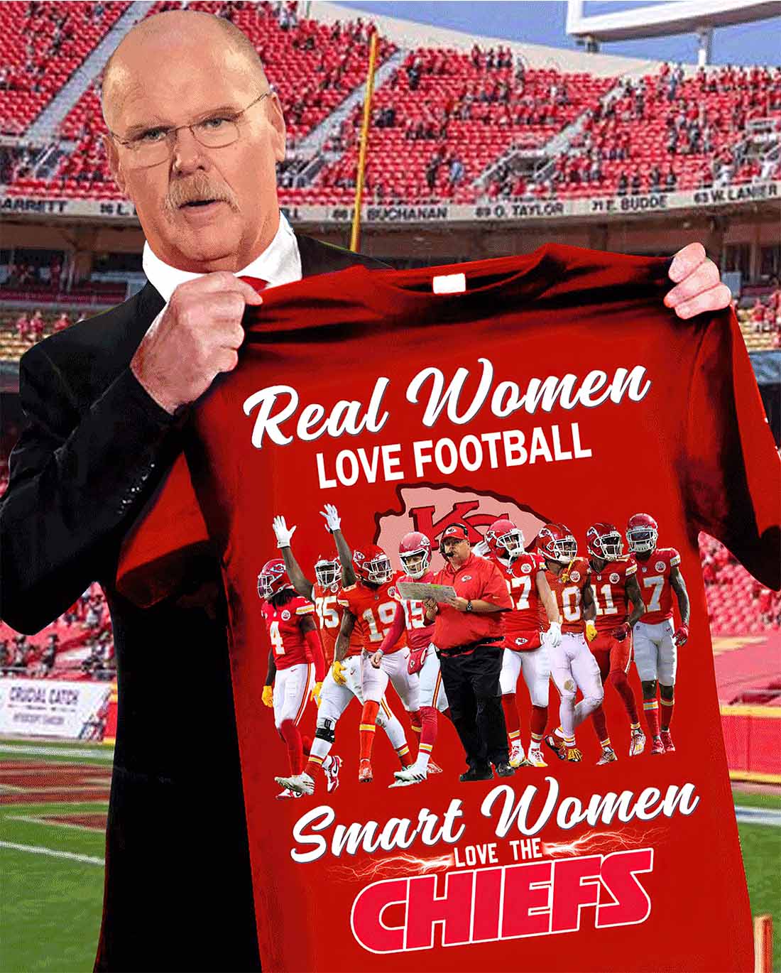 Real Women Love Football Smart Women Love The Chiefs Shirt Real Women Love Football Smart Women Love The Chiefs Shirt