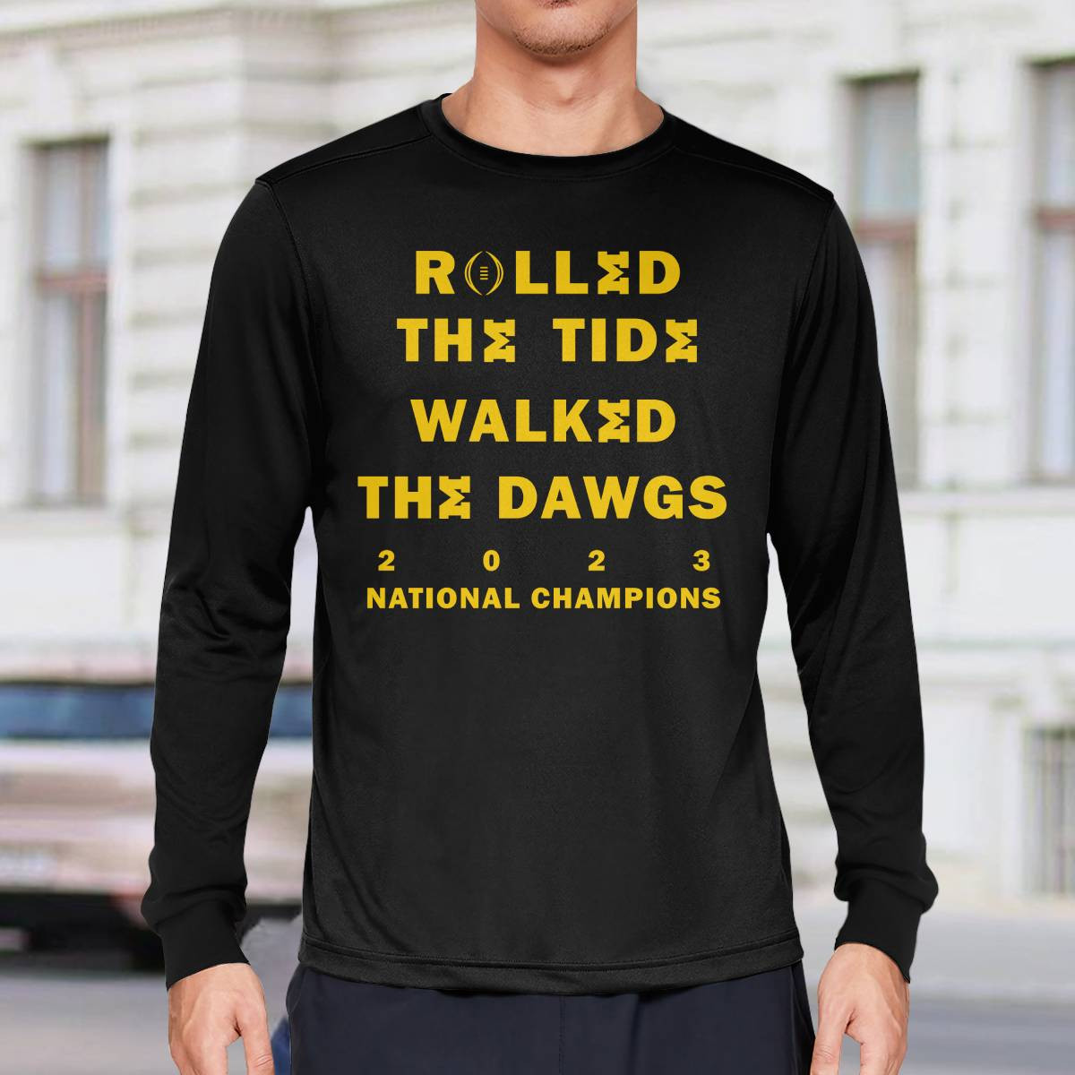 Rolled The Tide Walked The Dawgs 2023 National Champions Michigan Shirt Rolled The Tide Walked The Dawgs 2023 National Champions Michigan Shirt