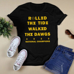 Rolled The Tide Walked The Dawgs 2023 National Champions Michigan Shirt 3 Rolled The Tide Walked The Dawgs 2023 National Champions Michigan Shirt