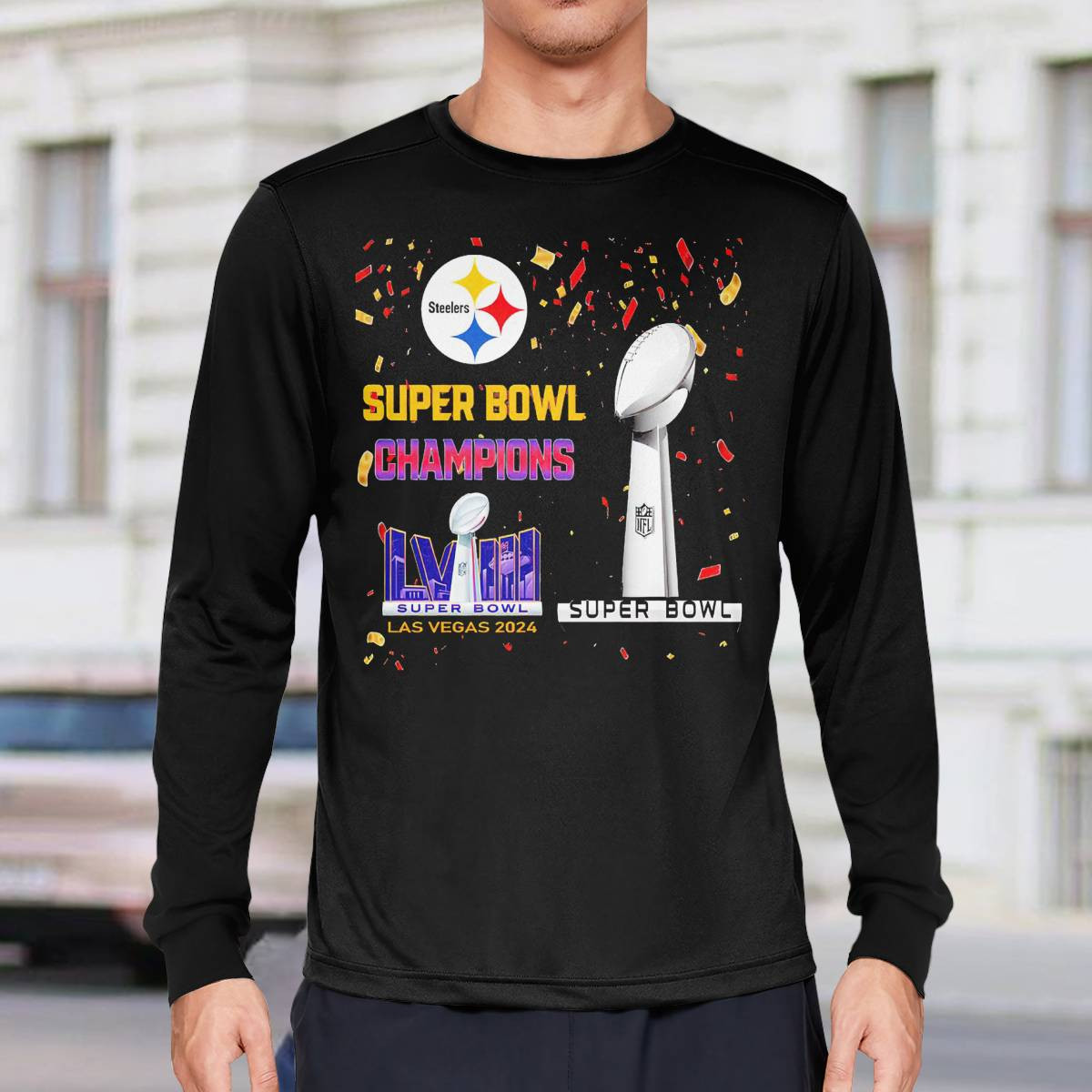 Steelers Super Bowl Champions LVIII Las Vegas 2024 Shirt Steelers Super Bowl Champions LVIII Las Vegas 2024 Shirt