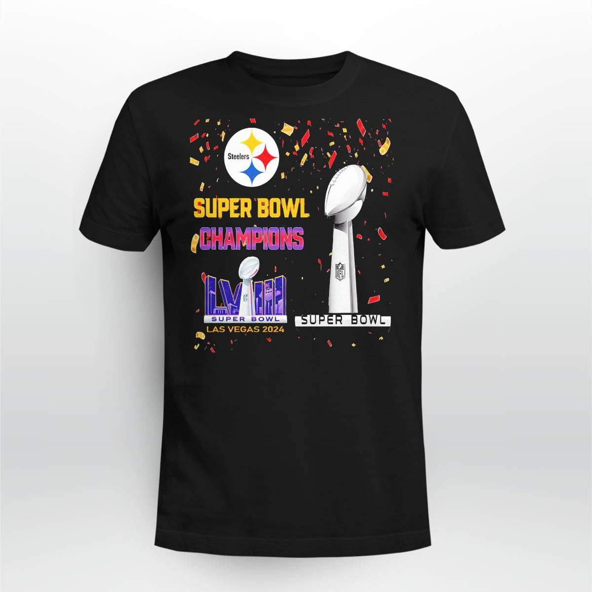 Steelers Super Bowl Champions LVIII Las Vegas 2024 Shirt Steelers Super Bowl Champions LVIII Las Vegas 2024 Shirt