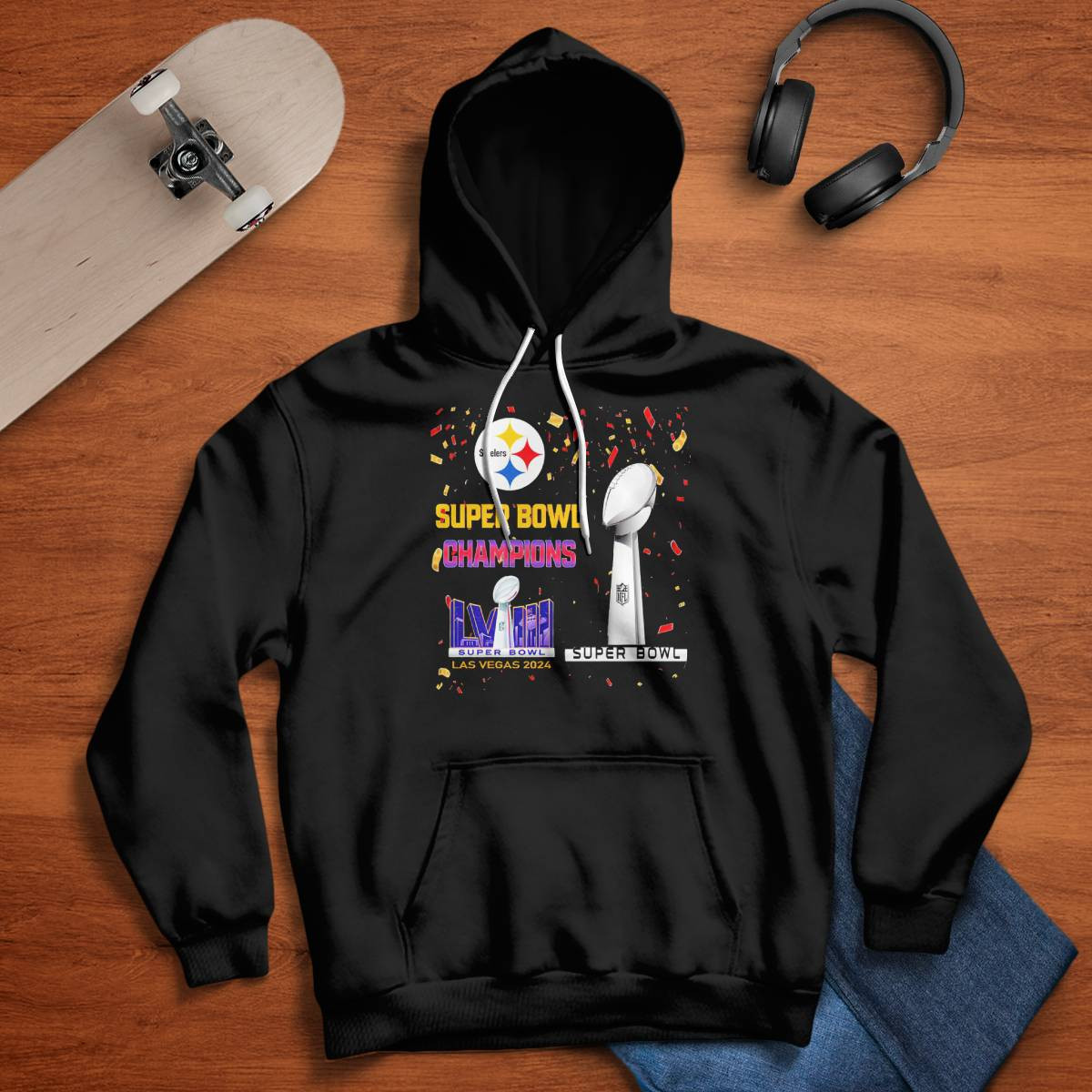Steelers Super Bowl Champions LVIII Las Vegas 2024 Shirt Steelers Super Bowl Champions LVIII Las Vegas 2024 Shirt