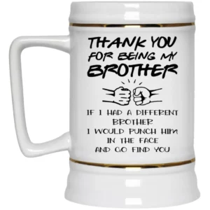 Thank You For Being My Brother Mug 1 Thank You For Being My Brother Mug1