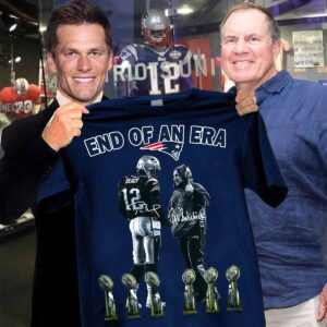 Tom Brady And Bill Belichick End Of An Era Patriots Shirt Tom Brady And Bill Belichick End Of An Era Patriots Shirt