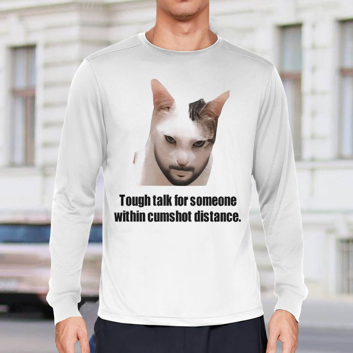 Tough Talk For Someone Within Cumshot Distance Shirt Tough Talk For Someone Within Cumshot Distance Shirt