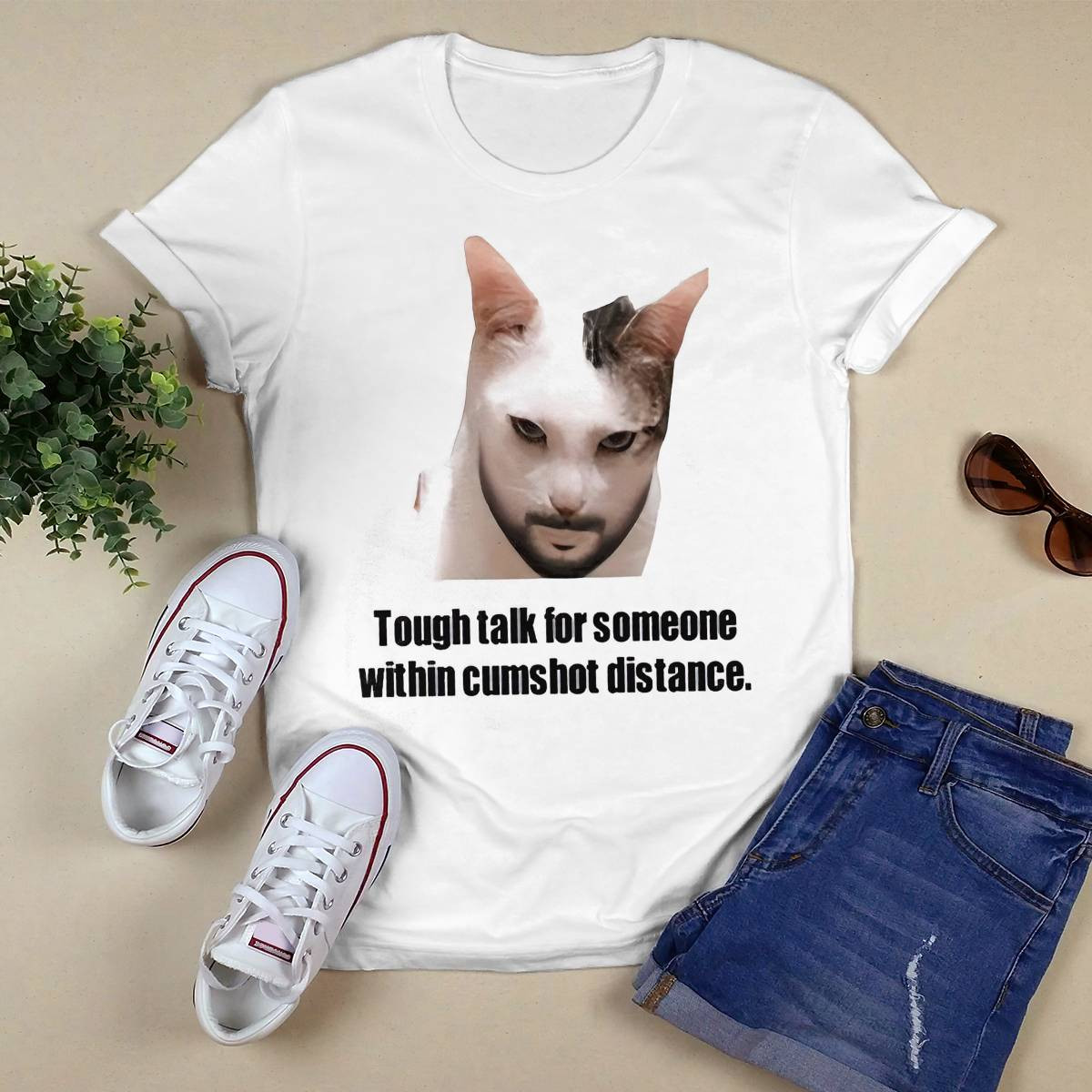 Tough Talk For Someone Within Cumshot Distance Shirt Tough Talk For Someone Within Cumshot Distance Shirt