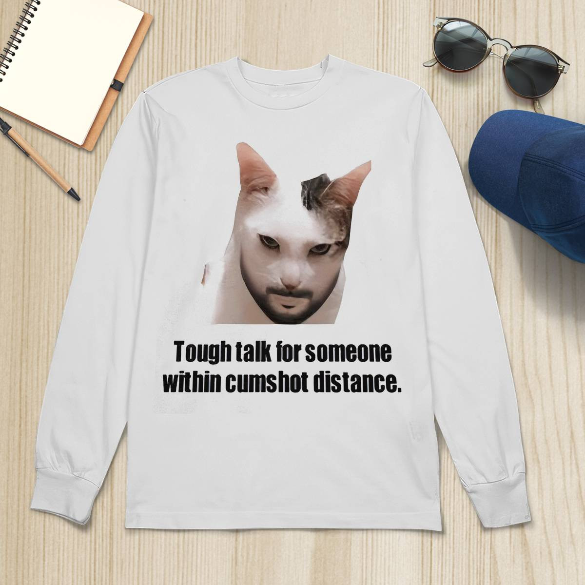 Tough Talk For Someone Within Cumshot Distance Shirt Tough Talk For Someone Within Cumshot Distance Shirt