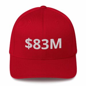 Trump 83 Million Hat Cap Trump 83 Million Hat Cap