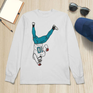 Tyreek Hill Miami Dolphins Football Backflip Shirt 4 Tyreek Hill Miami Dolphins Football Backflip Shirt