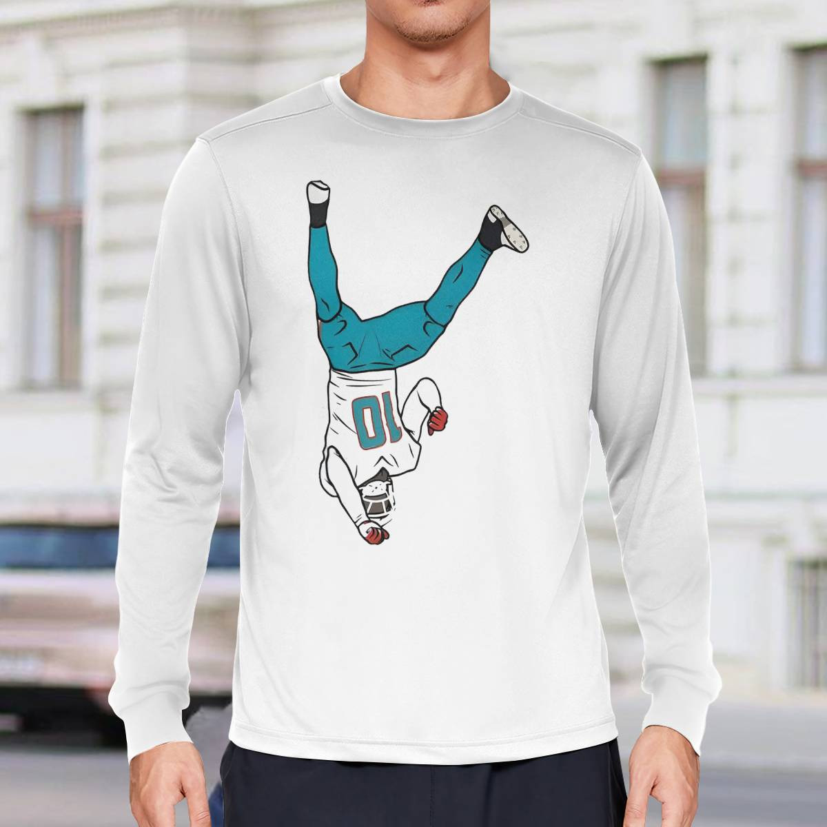 Tyreek Hill Miami Dolphins Football Backflip Shirt Tyreek Hill Miami Dolphins Football Backflip Shirt