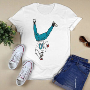Tyreek Hill Miami Dolphins Football Backflip Shirt 2 Tyreek Hill Miami Dolphins Football Backflip Shirt
