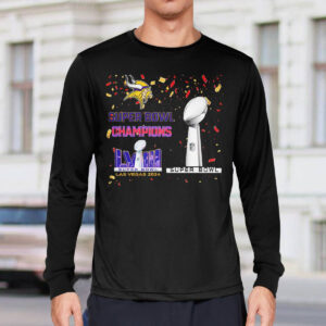 Vikings Super Bowl Champions LVIII Las Vegas 2024 Shirt 5 Vikings Super Bowl Champions LVIII Las Vegas 2024 Shirt