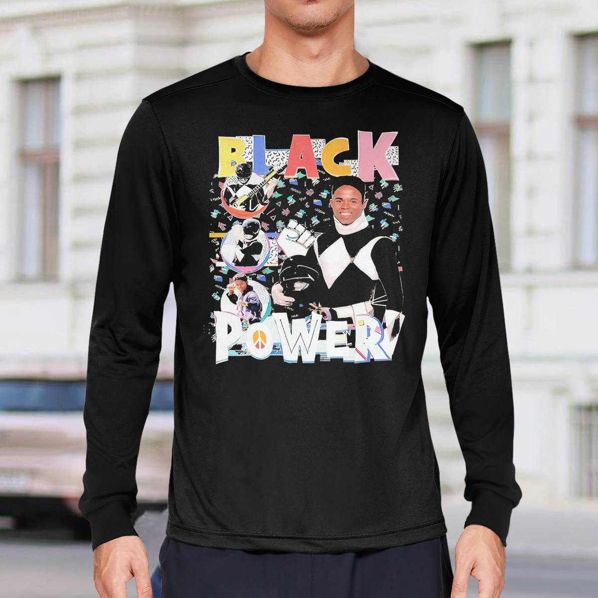 Walter Jones Black Power Ranger Shirt Walter Jones Black Power Ranger Shirt
