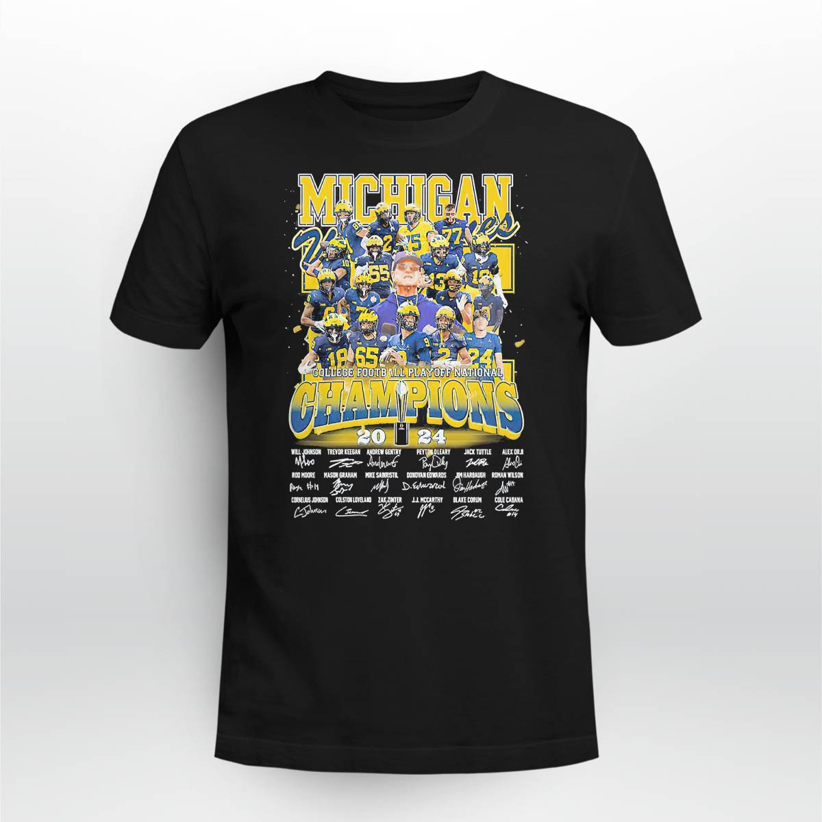 Wolverines College Football Playoff National Champions 2024 Shirt1 Wolverines College Football Playoff National Champions 2024 Shirt