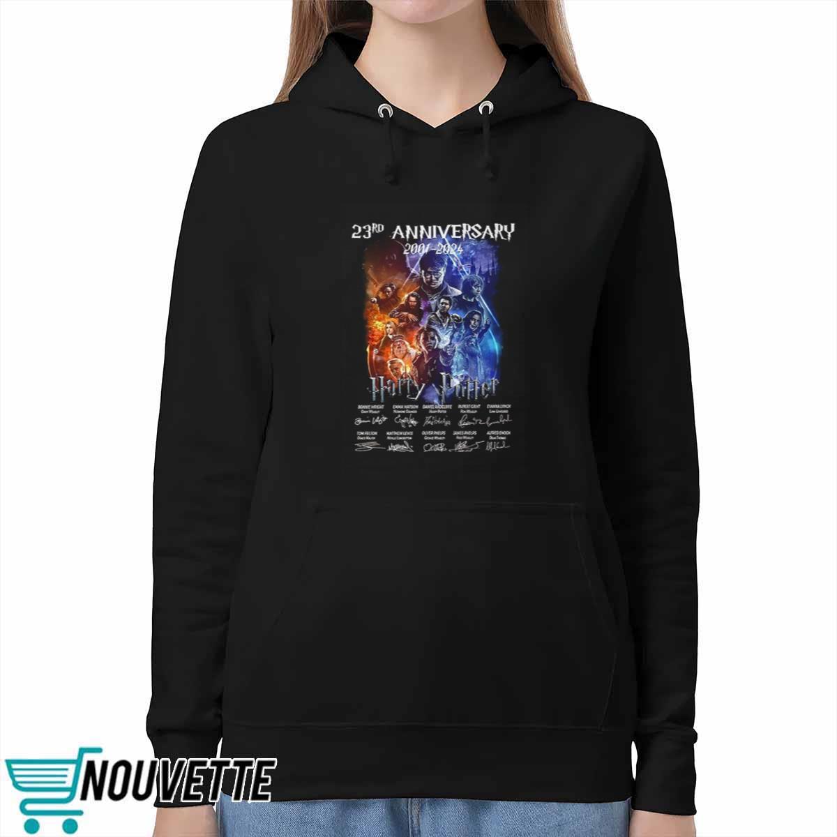 23rd Anniversary 2001 – 2024 Harry Potter Thank You For The Memories Shirt 23rd Anniversary 2001 – 2024 Harry Potter Thank You For The Memories Shirt