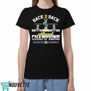 Back To Back Division I Football 2022 2023 National Champions South Dakota State Jackrabbits Shirt 3 Back To Back Division I Football 2022 2023 National Champions South Dakota State Jackrabbits Shirt 3 6